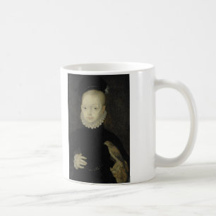 Taza De Café Rey James VI con Halcón Espumoso - 1574