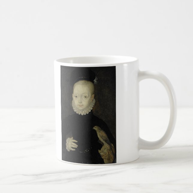 Taza De Café Rey James VI con Halcón Espumoso - 1574 (Derecha)