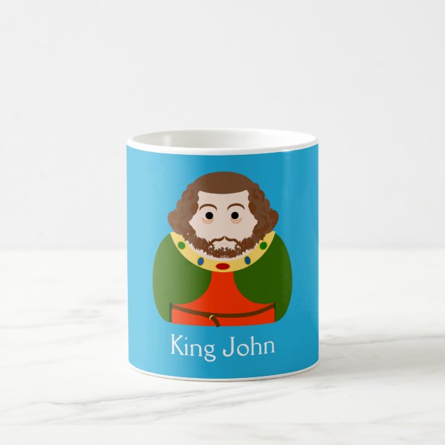 Taza De Café Rey Juan de Inglaterra (Centro)