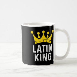 Taza De Café Rey Latino - Regalo De Baile De Baile Latino Para