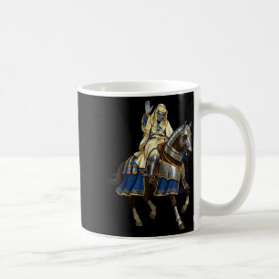 Taza De Café Rey Máscara de Plata Baldwin Iv Máscara Dorada Art