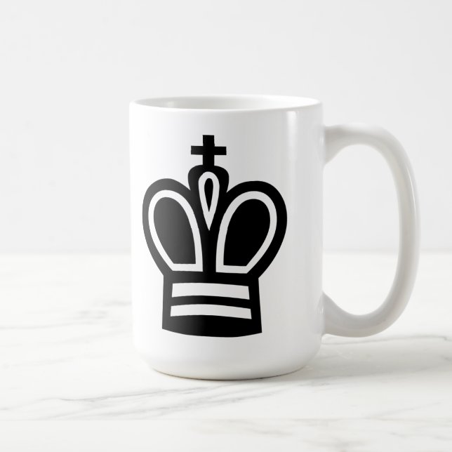 Taza De Café Rey negro (Derecha)