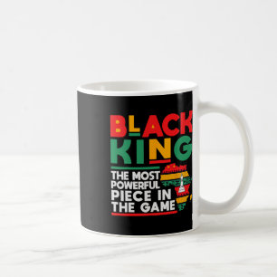 Taza De Café Rey Negro La pieza más poderosa Historia negra M