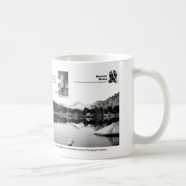 Taza De Café Reyes Canyon I - pioneros de la geología (Derecha)