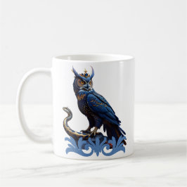 Taza De Café Reyes de cielos y tierra, el búho majestuoso
