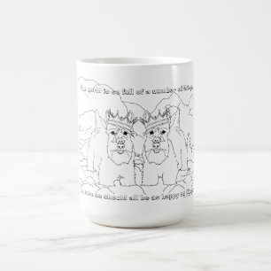 Taza De Café Reyes del perro Scottie