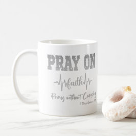 Taza De Café Reza en cita con la Biblia contra el cristiano