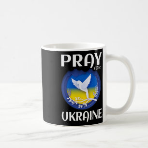Taza De Café Reza Por Ucrania Apoya a Ucrania
