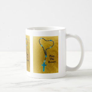 TAZA DE CAFÉ REZAR EL ROSARIO
