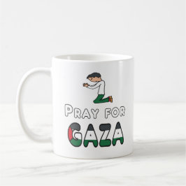 Taza De Café Rezar por Gaza