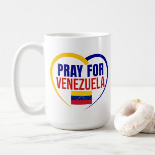 Taza De Café Rezar Por Terremoto En Venezuela