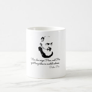 Taza De Café rezo al padre pio