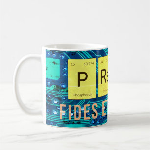 Taza De Café Rezo (Pray): Fides et Ratio (Fe and Reason)