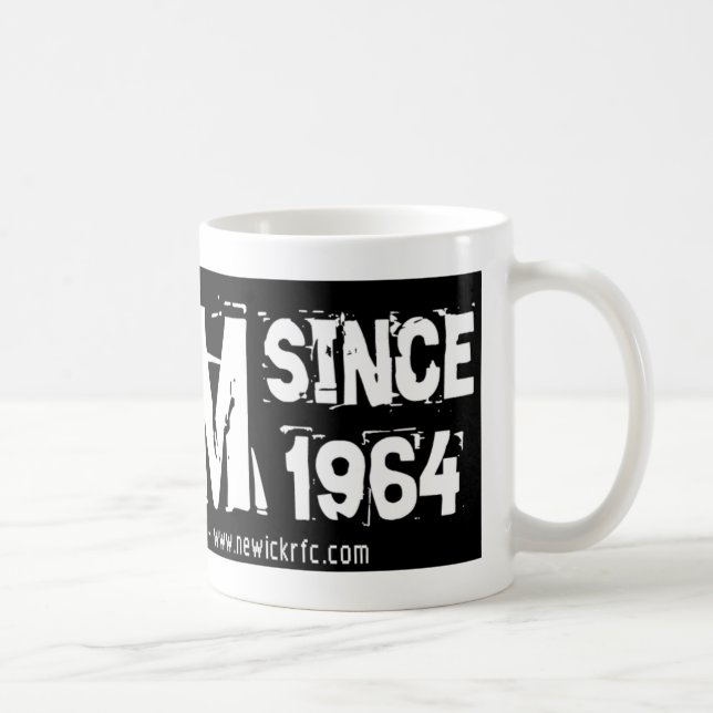 Taza De Café RFC LFGM de Newick desde 1964 (Derecha)