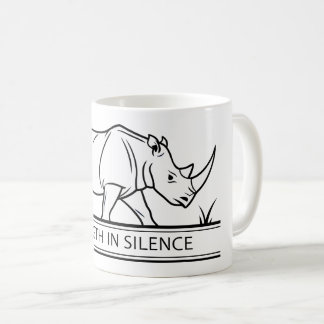 Taza De Café Rhinoceros - Strength In Silence