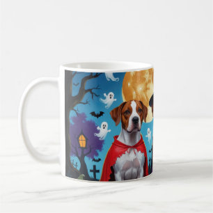 Taza De Café Rhodesia Ridgeback Perros Calabaza Halloween Graci