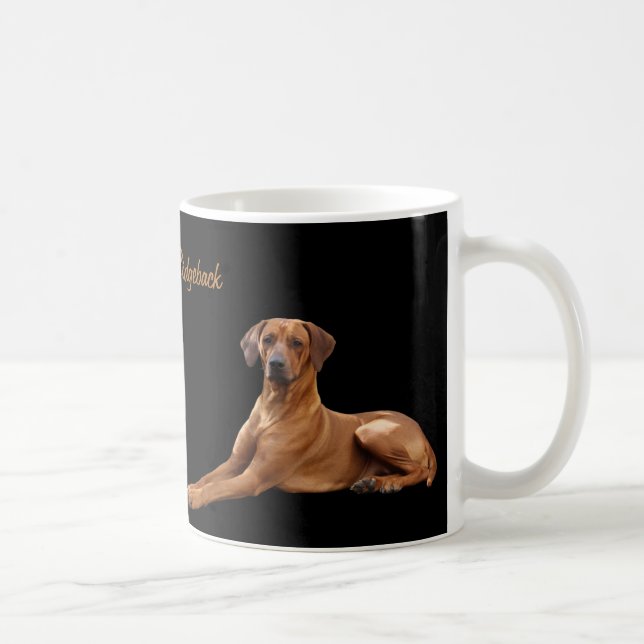 Taza De Café Rhodesian Ridgeback Koffie Mok (Derecha)