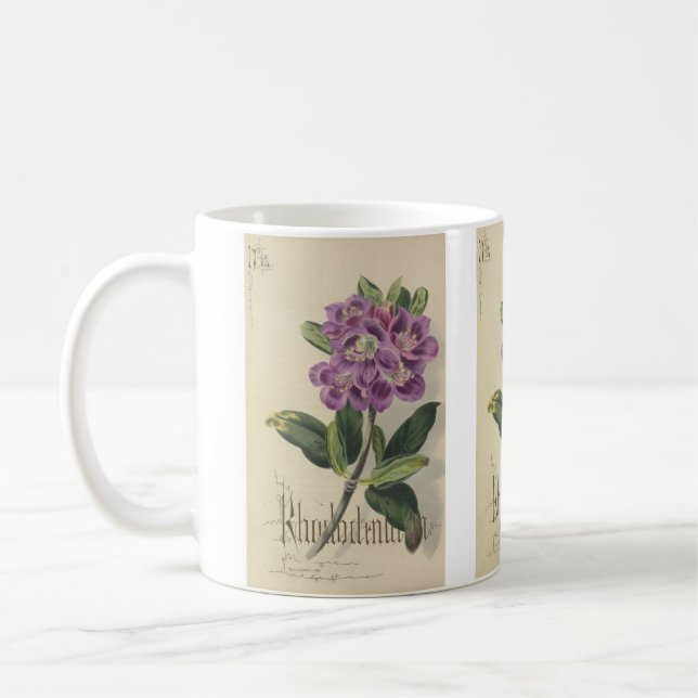 Taza De Café Rhododendon de Paul Jerrard (Izquierda)