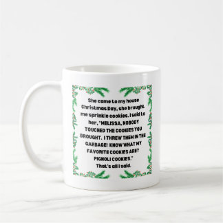 Taza De Café RHONJ Bravo NAVIDADES SPRINKLE COOKIE Teresa