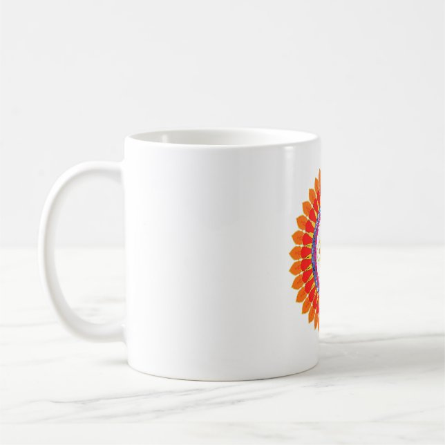 Taza De Café Rhythmic Euphoria Boho (Izquierda)