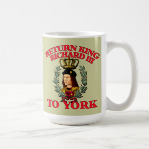 Taza De Café Richard de vuelta el tercero a York