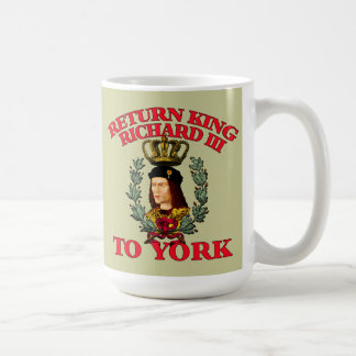 Taza De Café Richard de vuelta el tercero a York