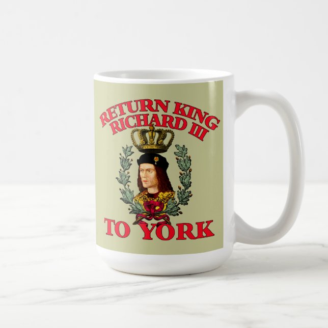 Taza De Café Richard de vuelta el tercero a York (Derecha)