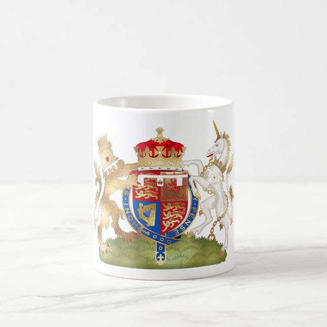Taza De Café Richard el escudo del corazón de león (Centro)