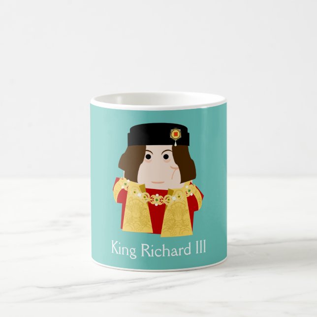 Taza De Café Richard III Rey de Inglaterra (Centro)