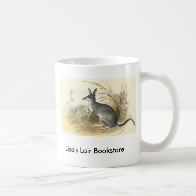 Taza De Café Richard Lydekker - Bandicoot de conejo - promo de (Derecha)