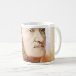 Taza De Café Richard Wagner en la acuarela estilo