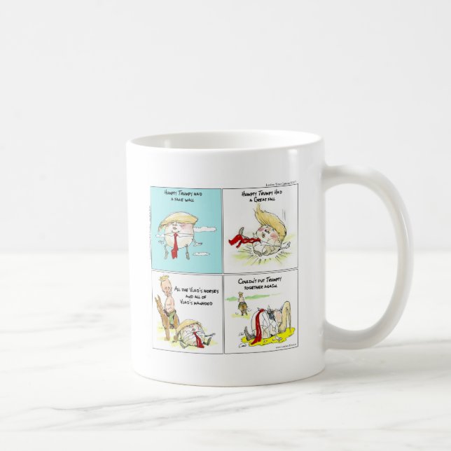 Taza De Café Rick London "Humpty Trumpty" (La Trumpty Trumpty)  (Derecha)