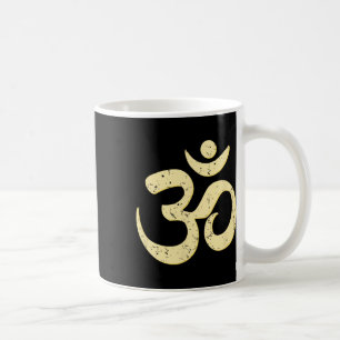 Taza De Café Rico Esfera Om Omkar Aum Símbolo Espiritual Yoga M