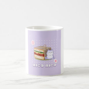 Taza De Café "Rico Rico - Tema de los animales alimentarios