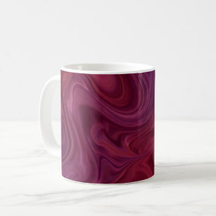 Taza De Café Rico vino tinto púrpura orgánico flujo