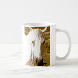 Taza De Café Ride a White Horse