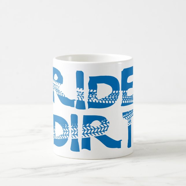 Taza De Café Ride Dirt (Centro)