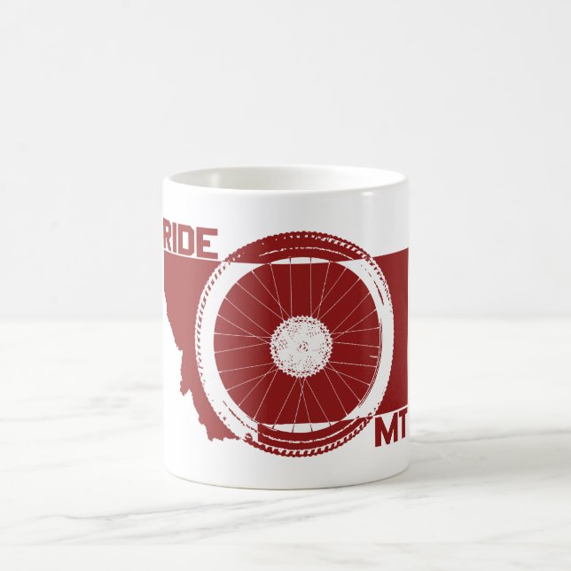 Taza De Café Ride Montana (Centro)