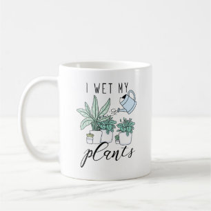 Taza De Café Riego Mis Plantas