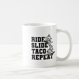Taza De Café Rige Slide Taco Repetir Snowboarder Snowboard