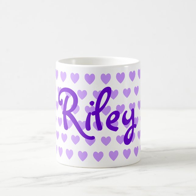 Taza De Café Riley en morado (Centro)
