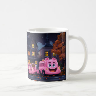 Taza De Café Rima infantil "Ruedas en el autobús" con el tema d