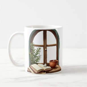 Taza De Café Rincón de lectura naturaleza muerta