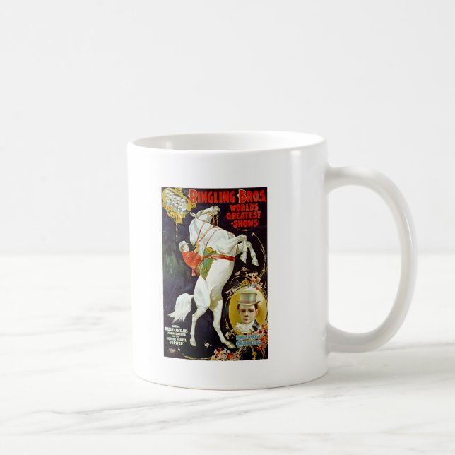 Taza De Café Ringling Bros. Los mejores espectáculos del mundo (Derecha)