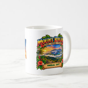 Taza De Café Rinjani personalizado Monte Lombok