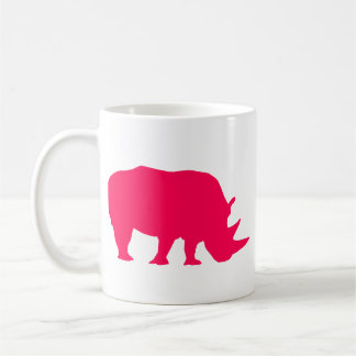 Taza De Café Rinoceronte rosado