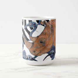Taza De Café Rinoceronte Sagrado