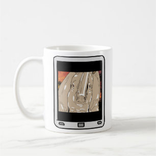 Taza De Café Rinoceronte selfie mareado Express®