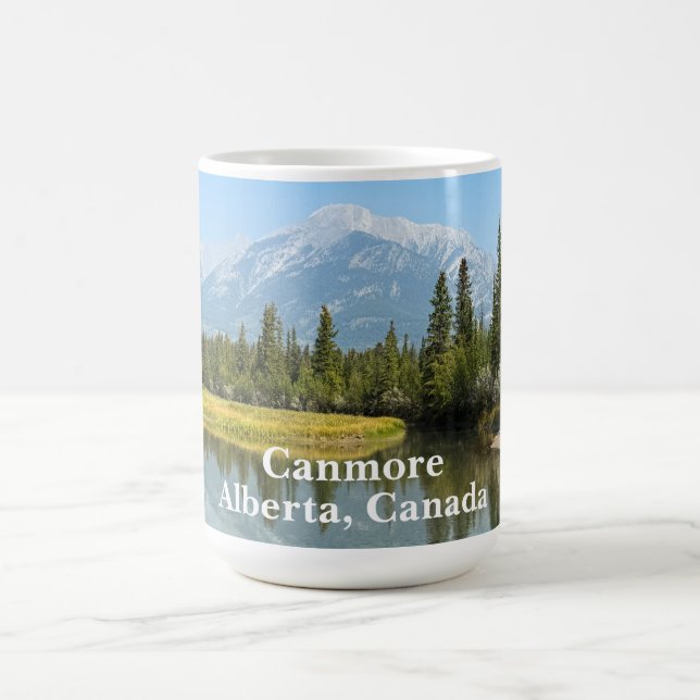 Taza De Café Río Bow en Canmore Canadá (Centro)