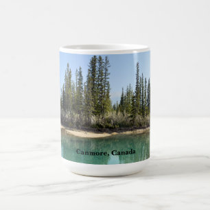 Taza De Café Río Bow en Canmore Canadá